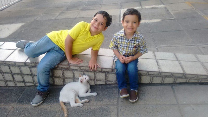 filhos ritinha menelau