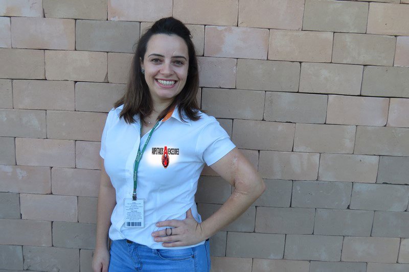 acidente na infância superacao viviane mendonça