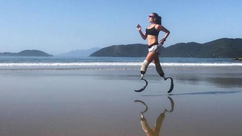 adriele silva corrida