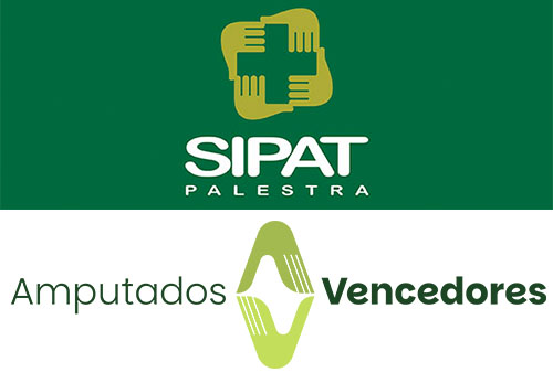 amputados vencedores e sipat palestra apoia campanha um dia a mais